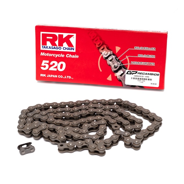 Cadena RK 520/106 pasos