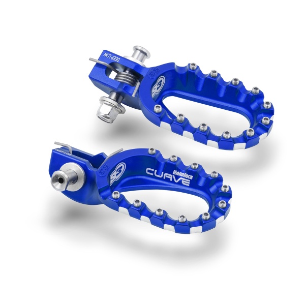 Kit pedane Enduro Hard Rock CURVE per HUSQVARNA