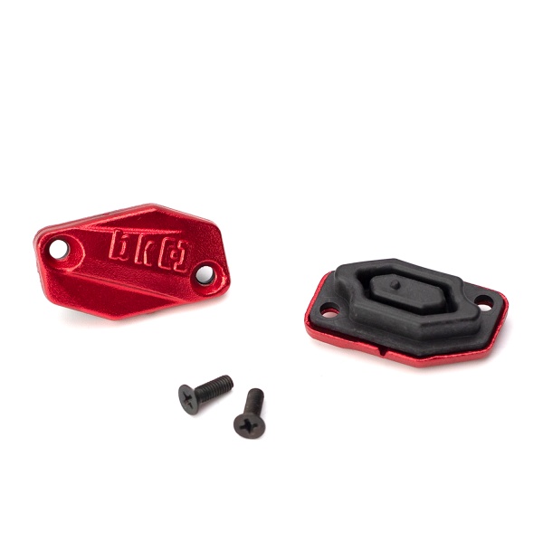 Coperchio pompa frizione Trial rosso BRAKTEC DOT4