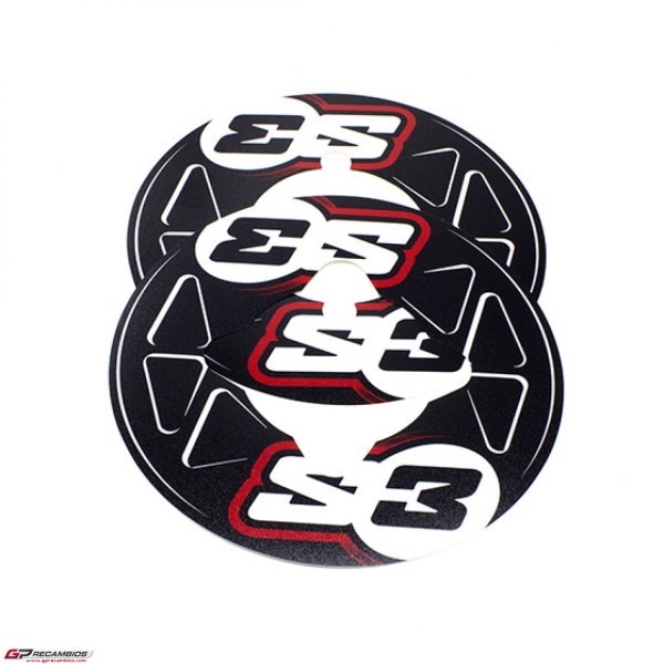 Protector adhesivo S3 Chainwheel Cover Trial Red Z46 a Z48