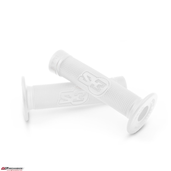 JGO. PUÑOS TRIAL TRI GRIPS S3 RACING L+R WHITE